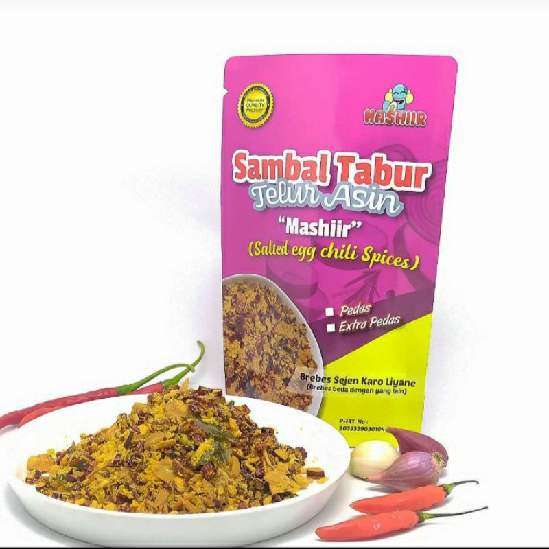 

sambal tabur telur asin
