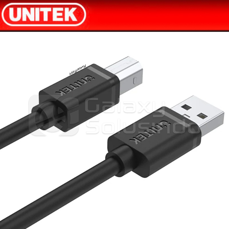 UNITEK Y-C421GBK USB 2.0 to USB-B Charging Cable - 5M Printer Cable