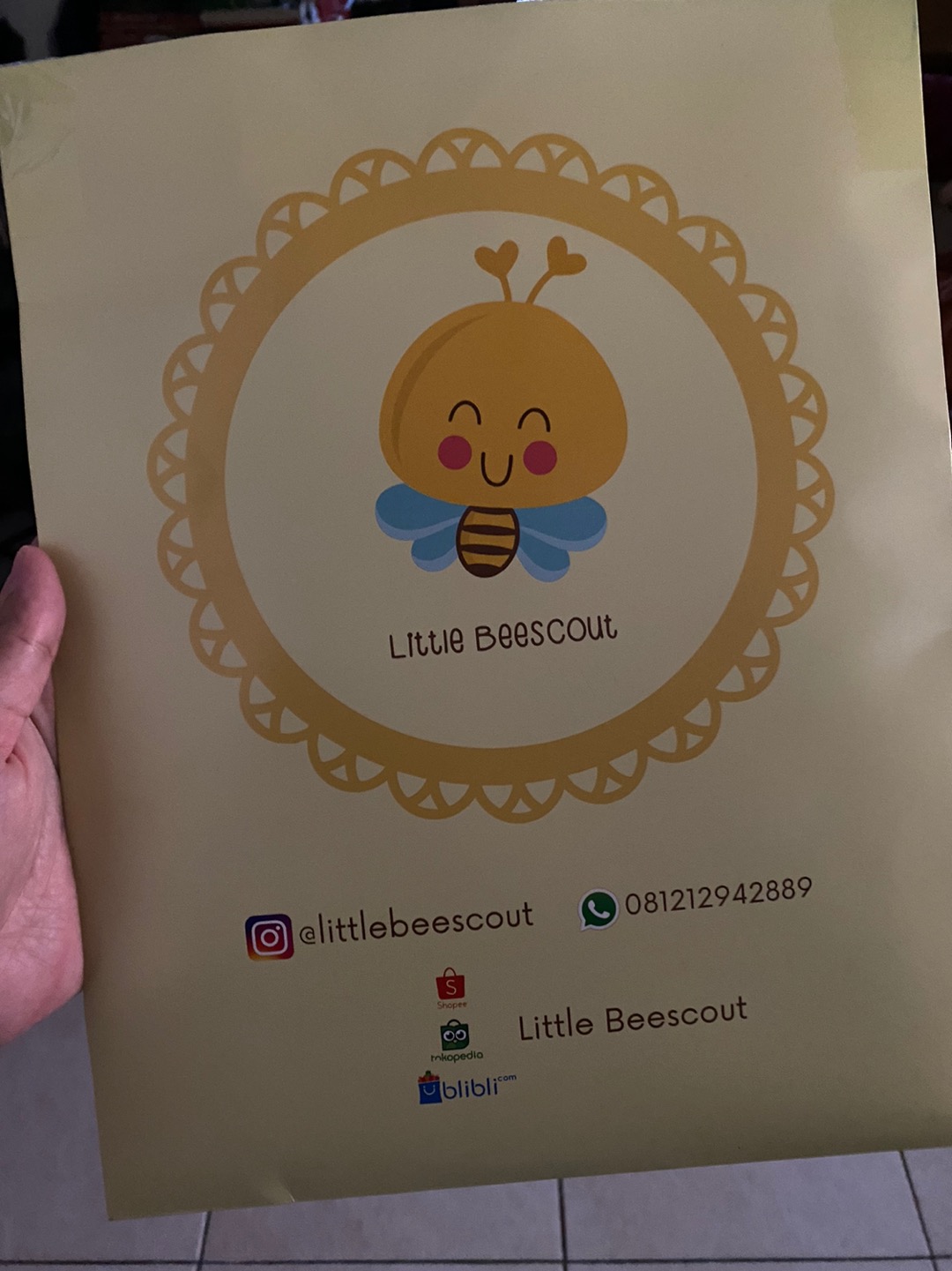 Nabhas Shirt (kemeja Anak Dark Navy Blue Kombinasi Batik)