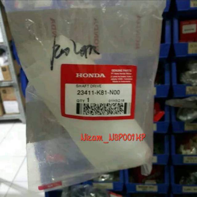 As Pully Puli Shaft Drive Scoopy Esp Beat Esp 100%ORIGINAL AHM