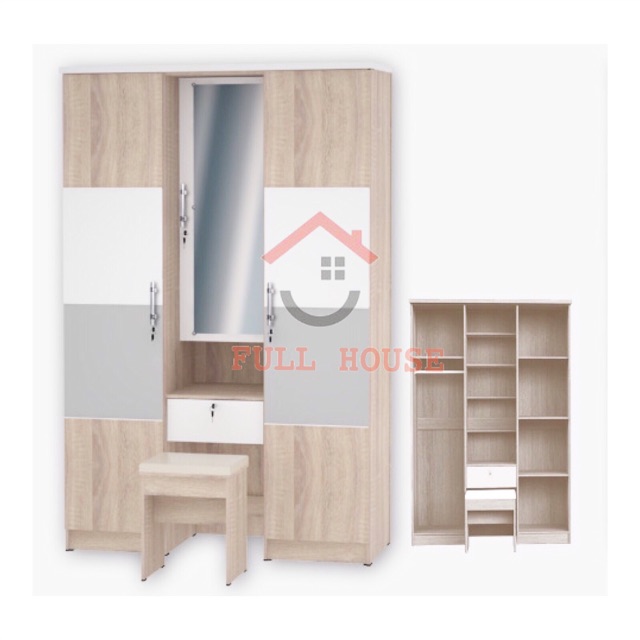 Lemari Pakaian + Meja Rias Navaro Olympic Murah Meriah