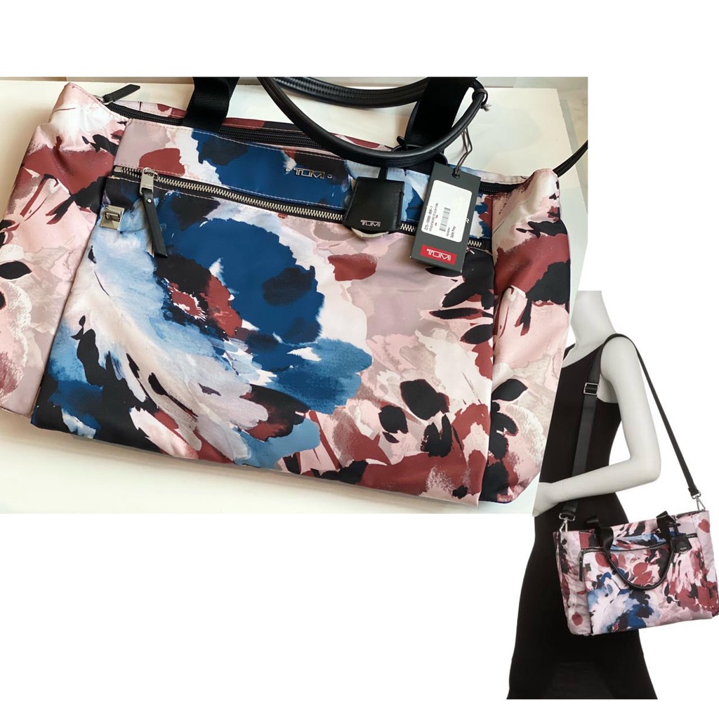 Tumi Voyageur Mauren Tote In Blush Floral