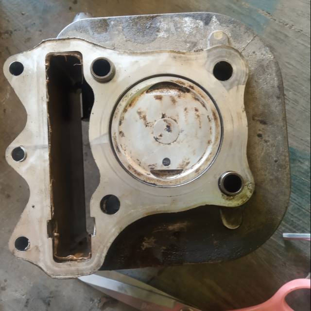 Blok cylinder spin 125 ori copotan