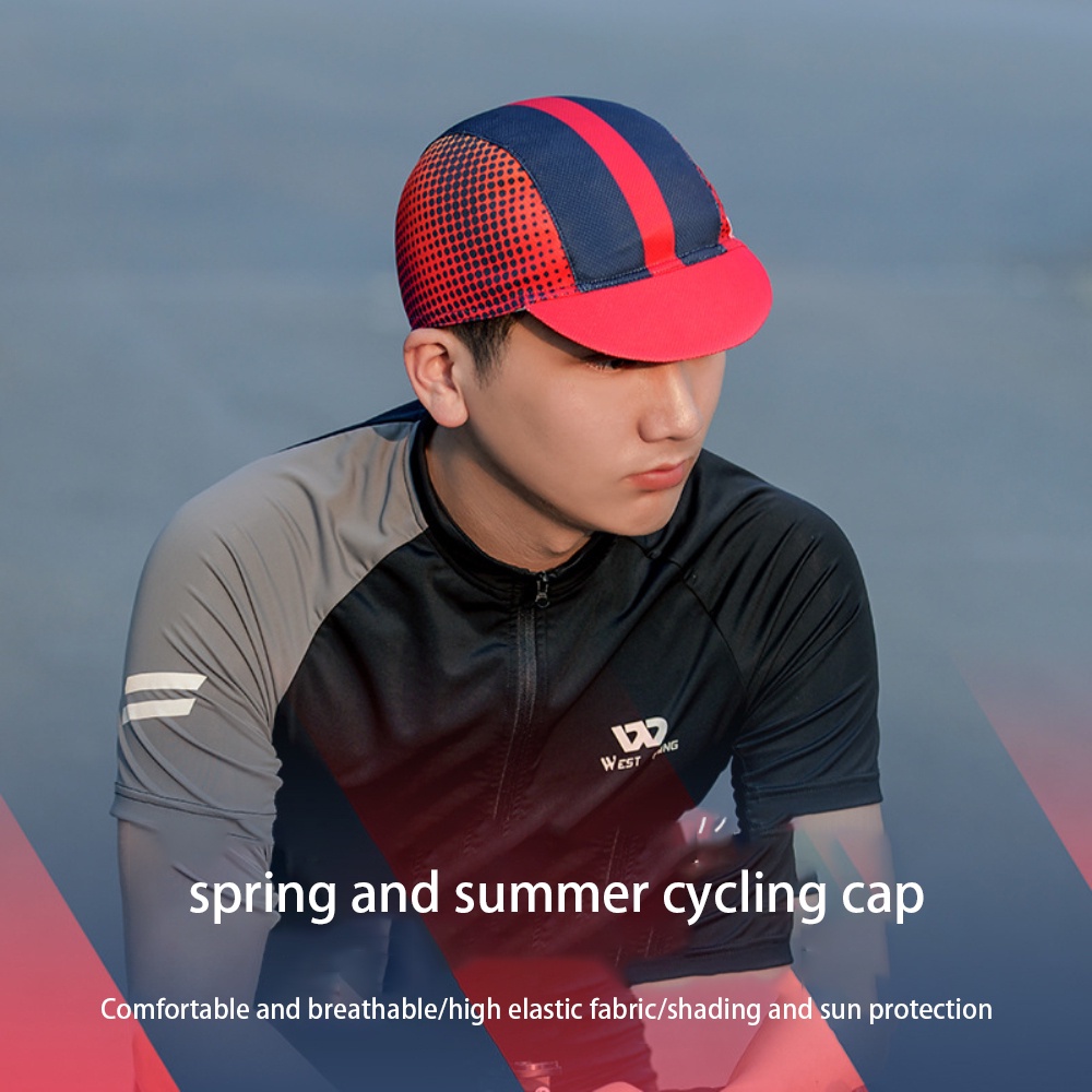 WEST BIKING Bicycle Riding Cap Outdoor Sports Sun Protection Sun Hat Road Cycling Hat Equipment -OW-