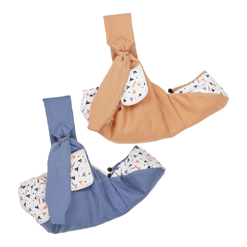 Snobby Gendongan Bayi Samping Ring Sling Artsy Summit Flamingo Line Squirrel Twiza Series