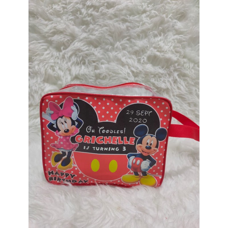 

goodiebag ultah custom tema mickey mouse model mika