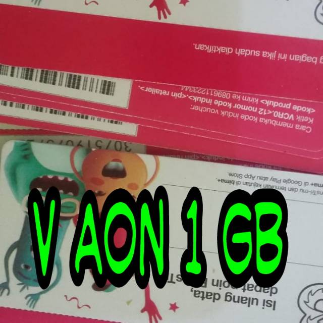 Voucher Tri  1 gb AON