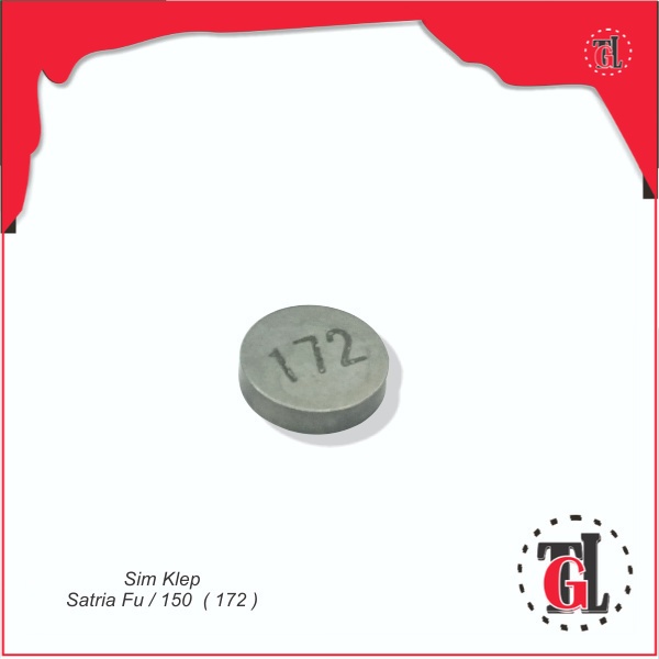 Sim Klep Satria Fu / 150  ( 172 )