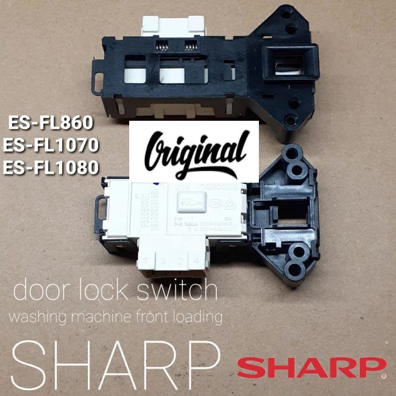 door lock switch mesin cuci front loading LG / SAMSUNG / SHARP