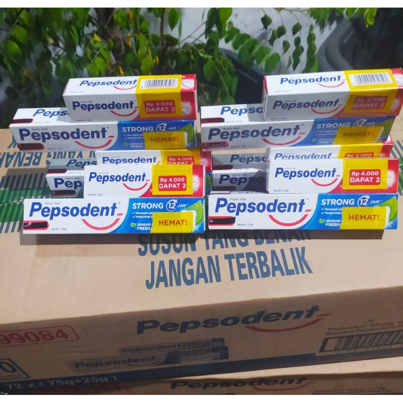 PAKET PEPSODENT ( 75gr + 25 gr )