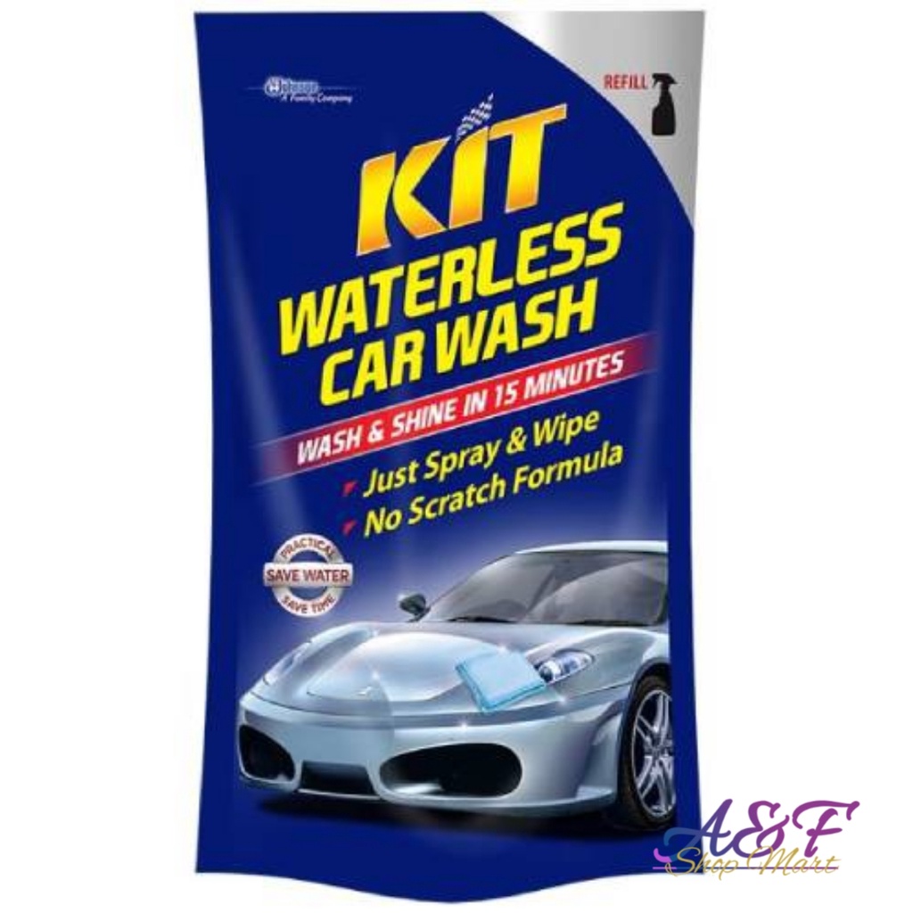 KIT Waterless Car Wash Pouch 500ml ORIGINAL