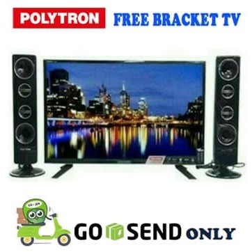 TV LED 32 Inch / 32" Free Bracket - POLYTRON PLD32T7511 / PLD 32T7511