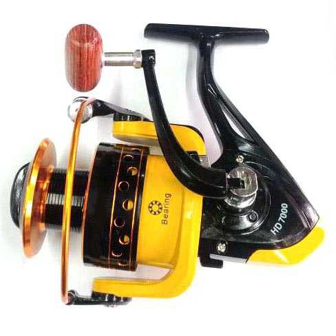 Mall YUMOSHI Reel Pancing HD7000 12 Ball Bearing Perlengkapan Mancing