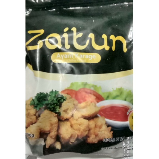 

Ayam karage zaitun