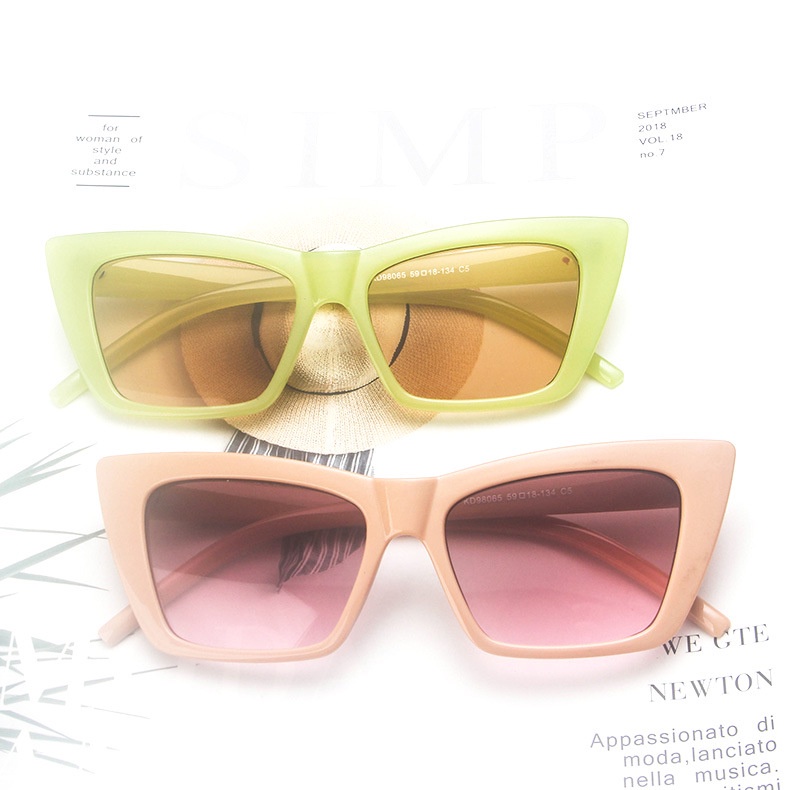 CATEYE Kacamata Hitam Cat Eye Pleastic Gaya Retro Untuk Wanita 2021