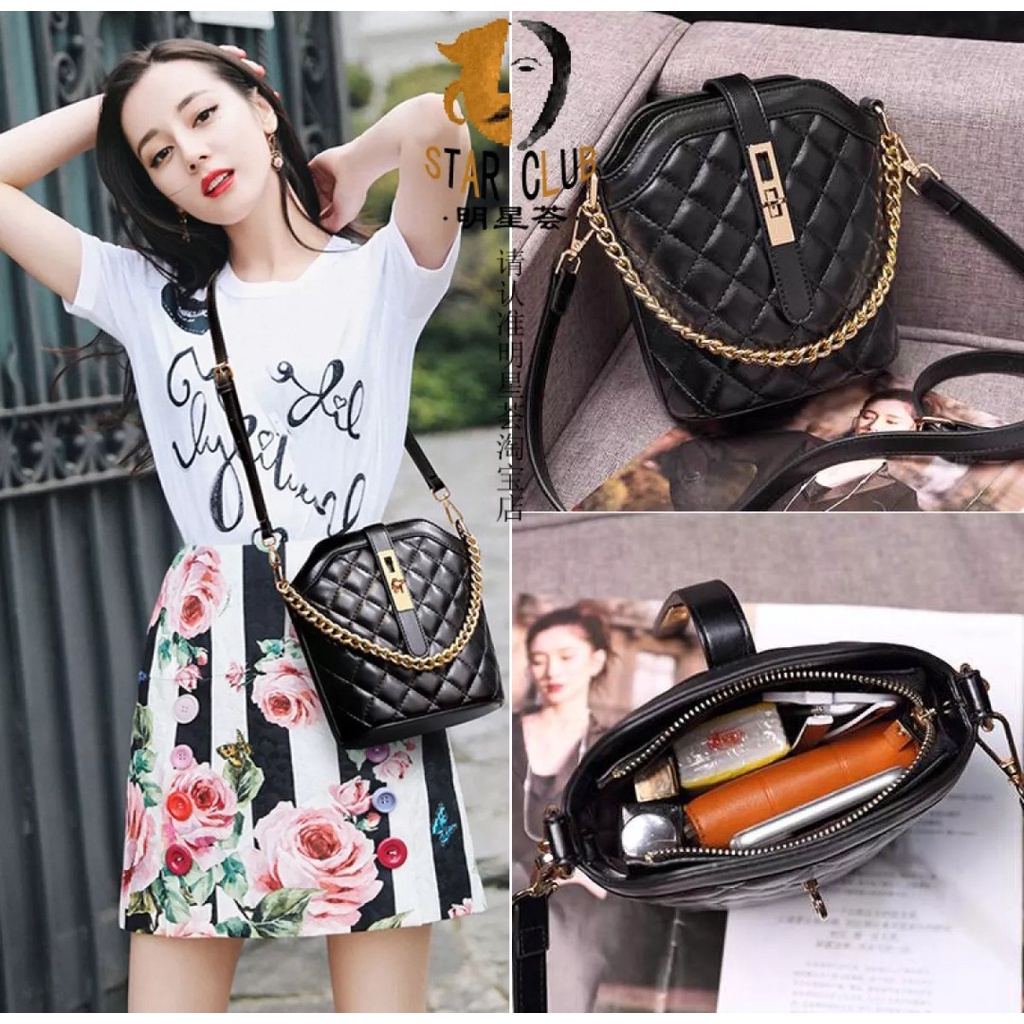 Tas Wanita Terbaru 2021 Tas Selempang Wanita SLINGBAG PREMIUM WANITA MINI BAG / SELEMPANG KULIT PREM