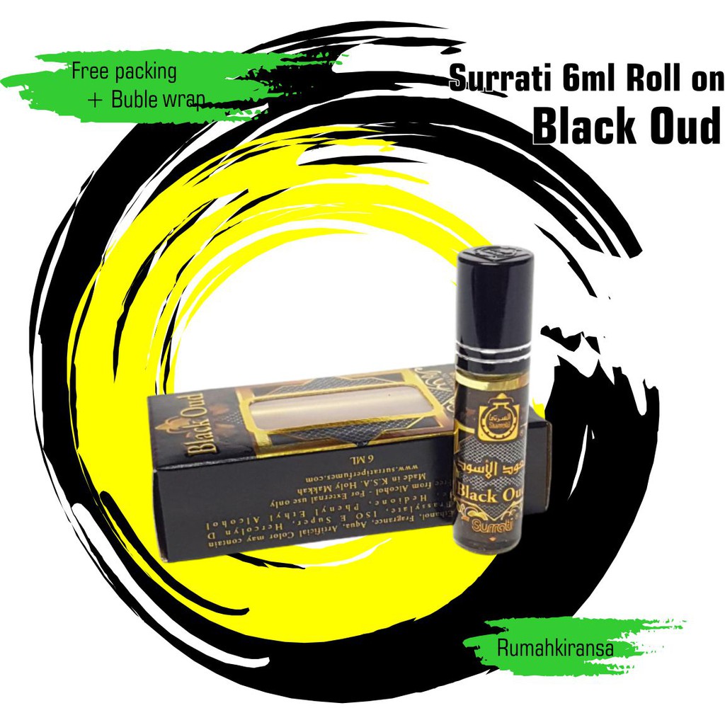 Parfum BLACK OUD 6ml Roll On | Parfum Surrati | Surrati Perfumes