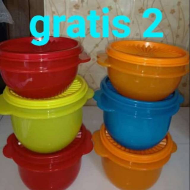 PROMO beli 4 GRATIS 2 Tuperware Star Bowl