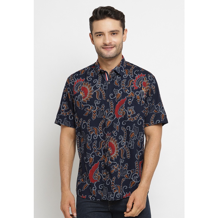 Kemeja Batik Pria - Poshboy Utomo Men Modern Batik Shirt