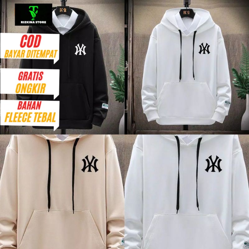 Sweater SWEATER NEW ERA YORK SWEATER HODIE TOPI NY OUTHER BAHAN Fleece Gramasi 240 RS
