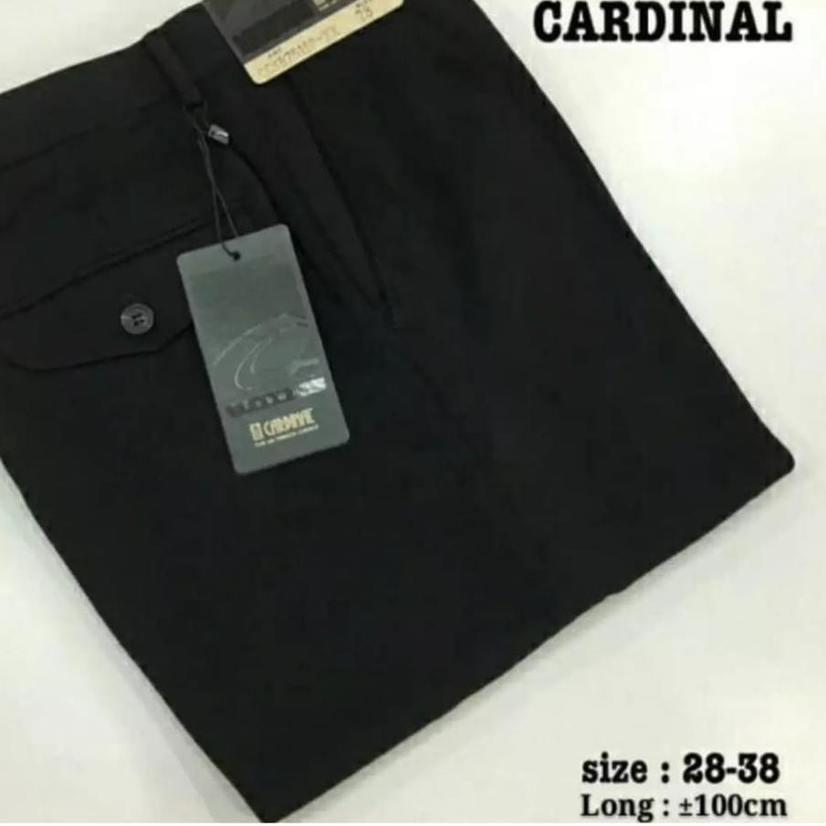 6.6 PROMO celana formal CARDINAL/Celana Bahan Kerja Kantor Pria Kain Dasar SLIM FIT Casual ,..,..