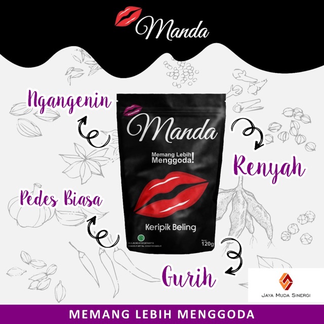 MANDA - KERIPIK BELING MANDA - RASA ORIGINAL NGANGENIN NYEBELIN - DISTRIBUTOR KERIPIK BELING MANDA