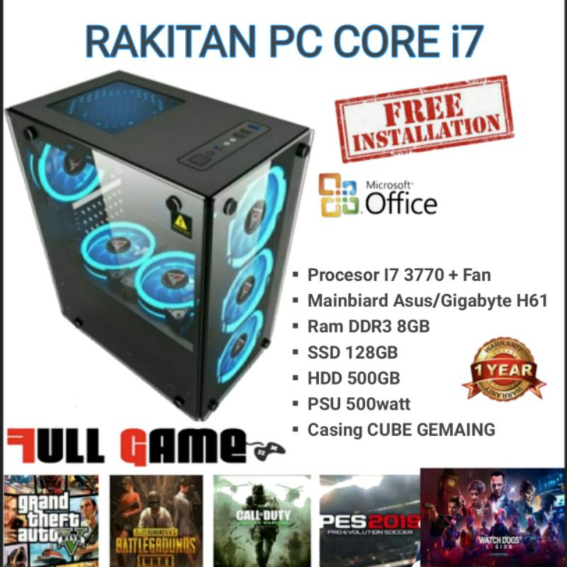 RAKITAN KOMPUTER I7 3770