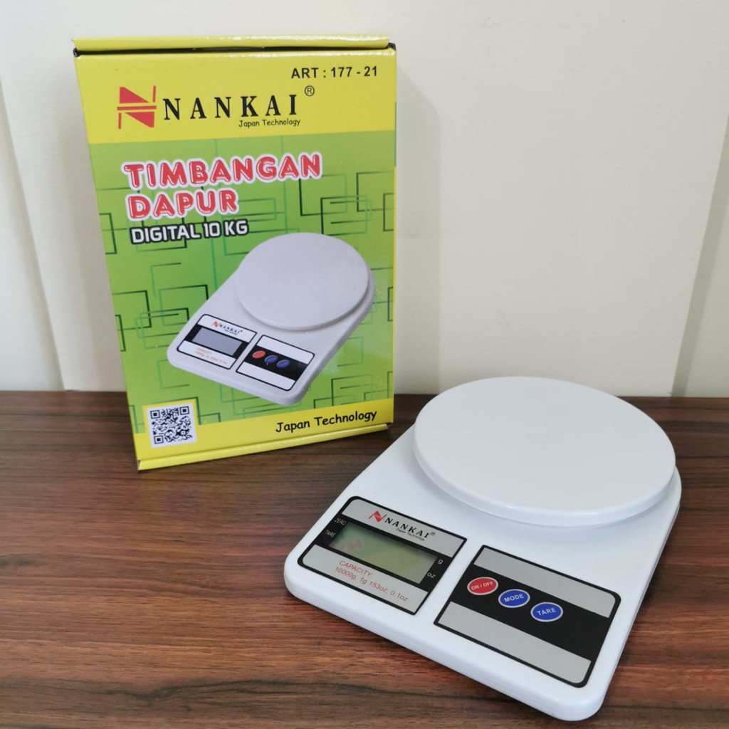 Timbangan Dapur Digital / SCALE KITCHEN 10 Kg Nankai