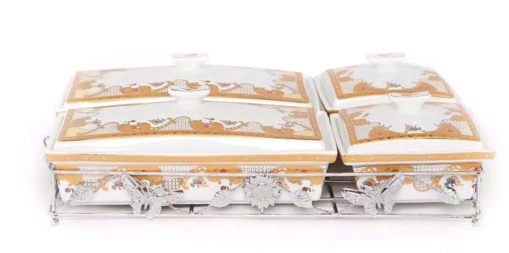 Vicenza Multi Casserole - Wadah Saji Makanan Snack B749