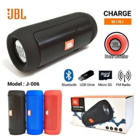 SPEAKER BLUETOOTH JBL CARGE J006 ATAU SPEAKER J-006