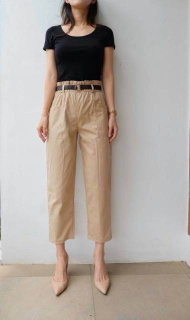 FWR Kulot Pants Katun 2025 FREE BELT