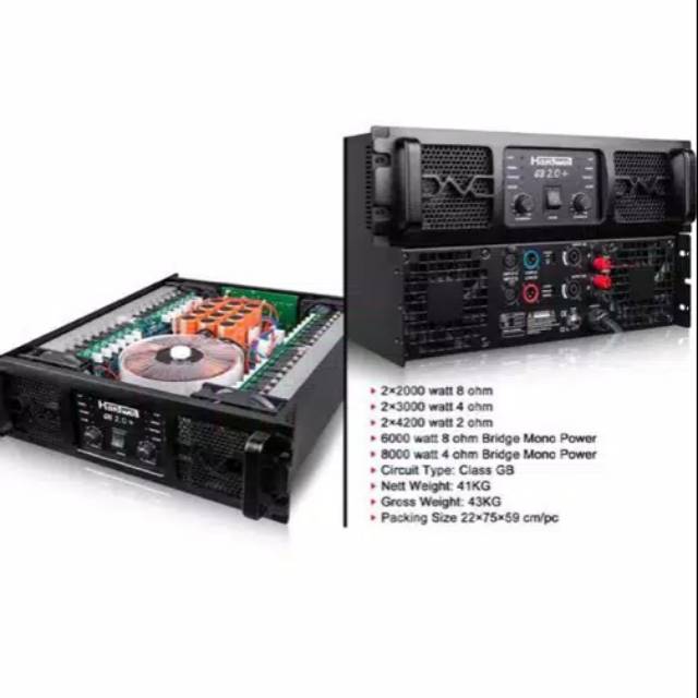 POWER AMPLIFIER HARDWELL GB 2.0+ ORIGINAL