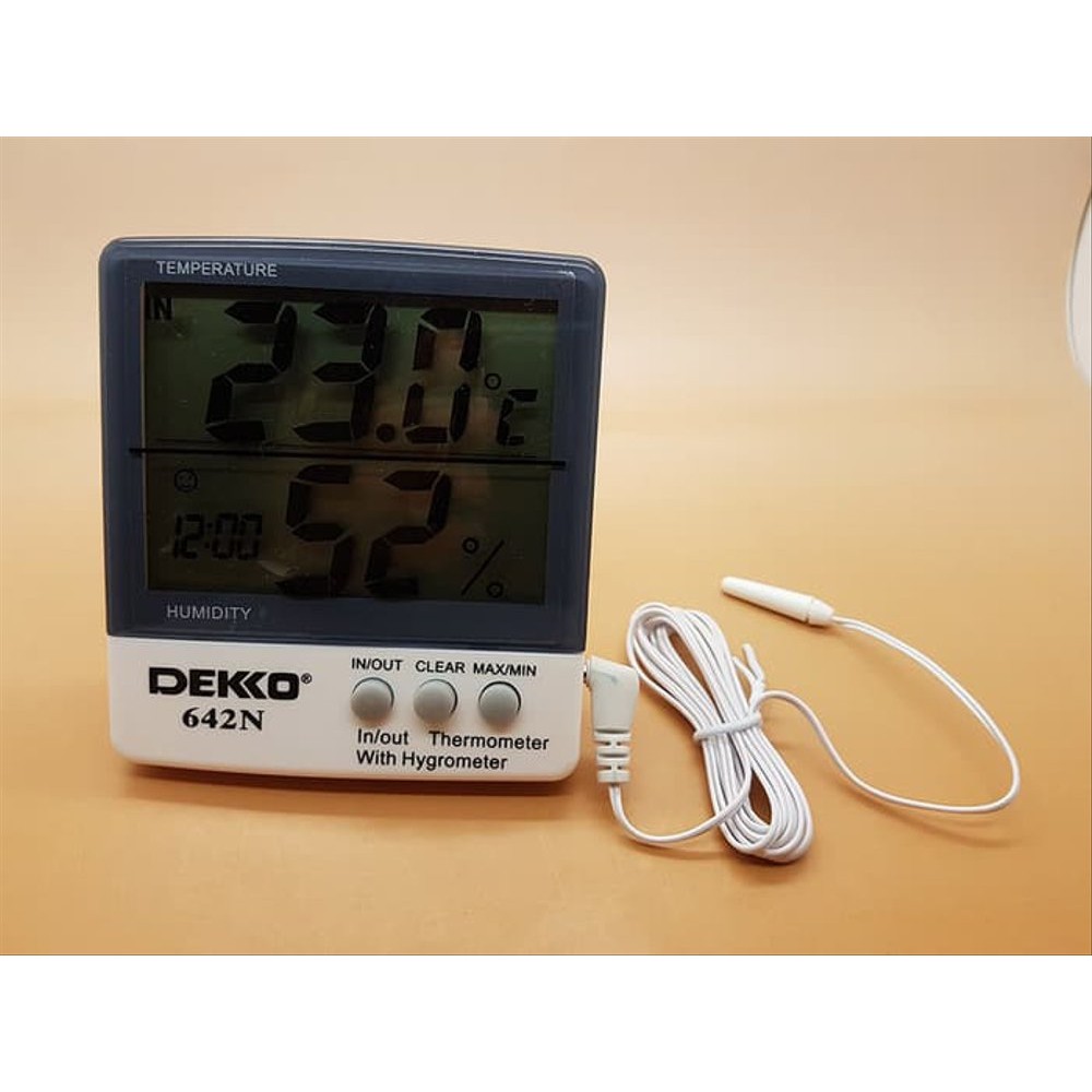 Thermometer &amp Hygrometer Dekko 642N