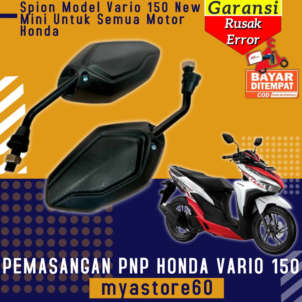 Spion Sepion Model Aksesori Variasi Sparepart Honda Vario 150 New Mini Untuk Semua Kaca Mini Motor Honda Vario