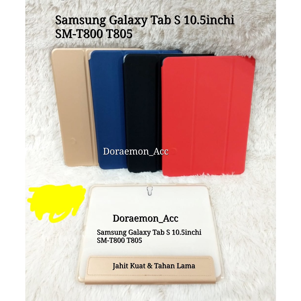 Flip Cover Book Cover Sarung Samsung Galaxy Tab S 10.5inchi SM-T800 T805