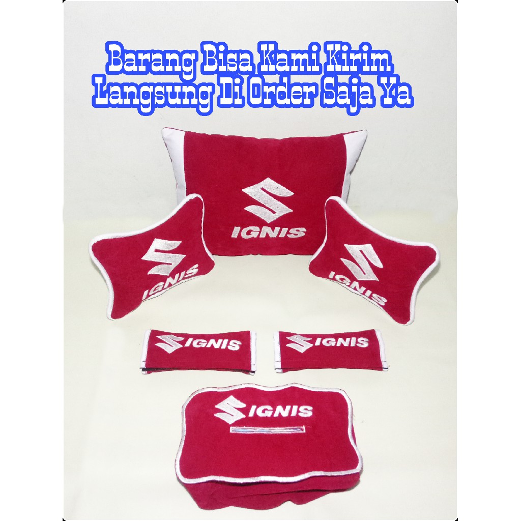 Bantal mobil Ignis aksesoris mobil headrest mobil sandaran jok