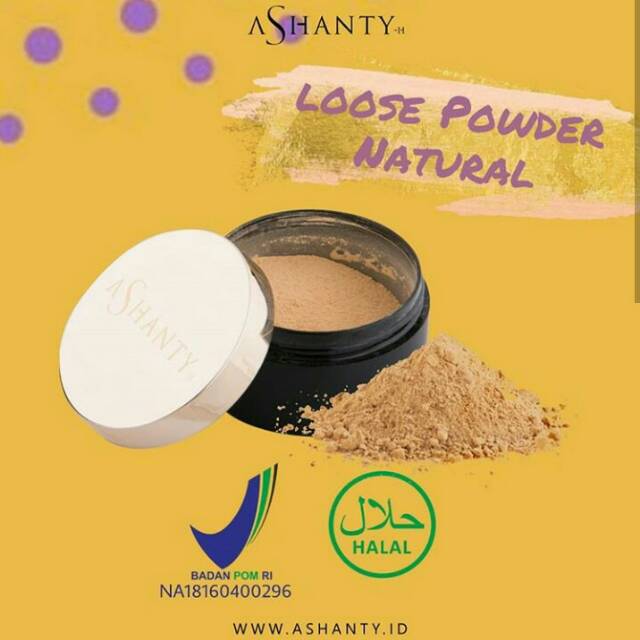 ASHANTY LOOSE POWDER NATURAL