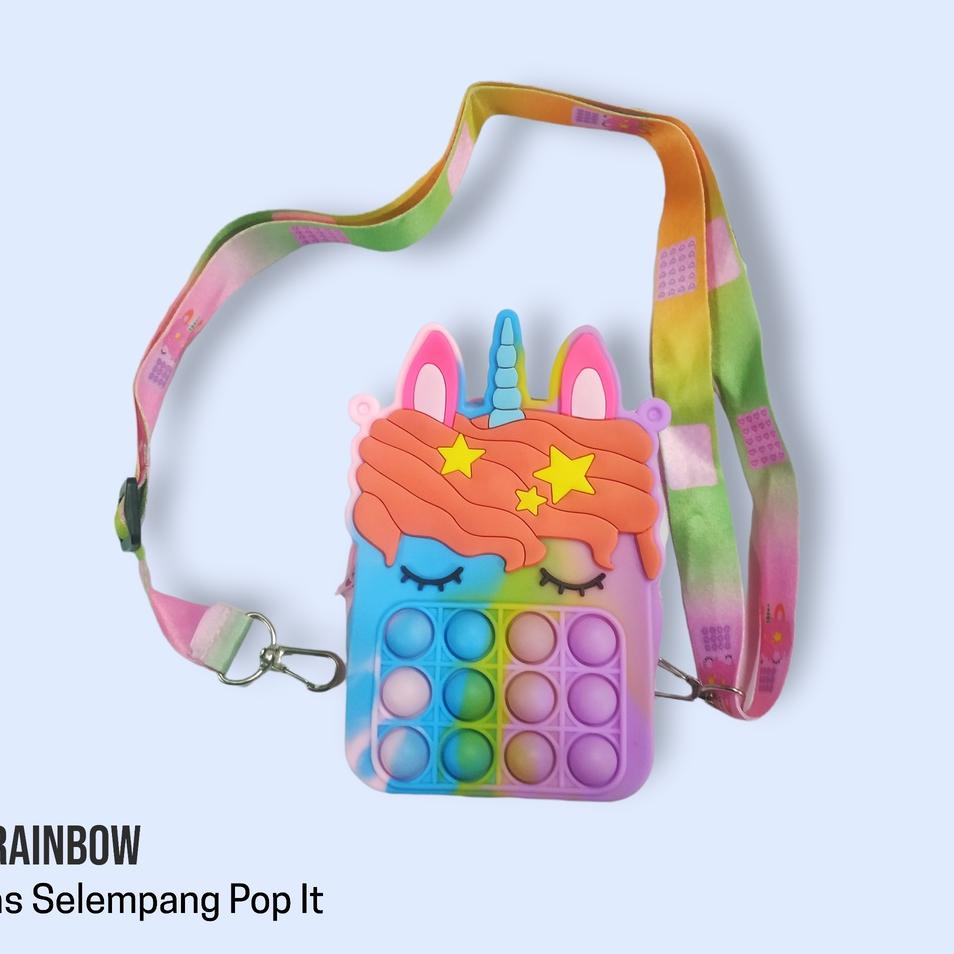

New! Kotak pensil pop it unicorn kotak pensil viral pop it murah ,.
