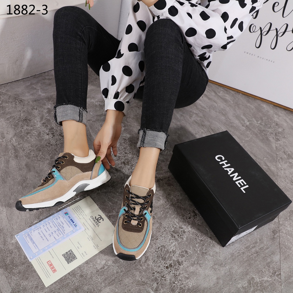 Low Top Trainer Sneakers #1882-3