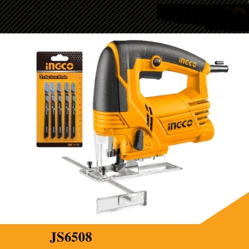 MESIN JIGSAW TRIPLEK GERGAJI TANGAN INGCO KUNING 650 WATT INGCO JS6508