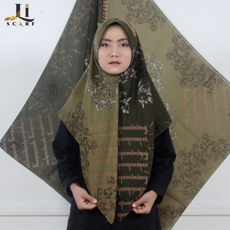 JILBAB KORAN ARAB ORIGINAL LI SCARF