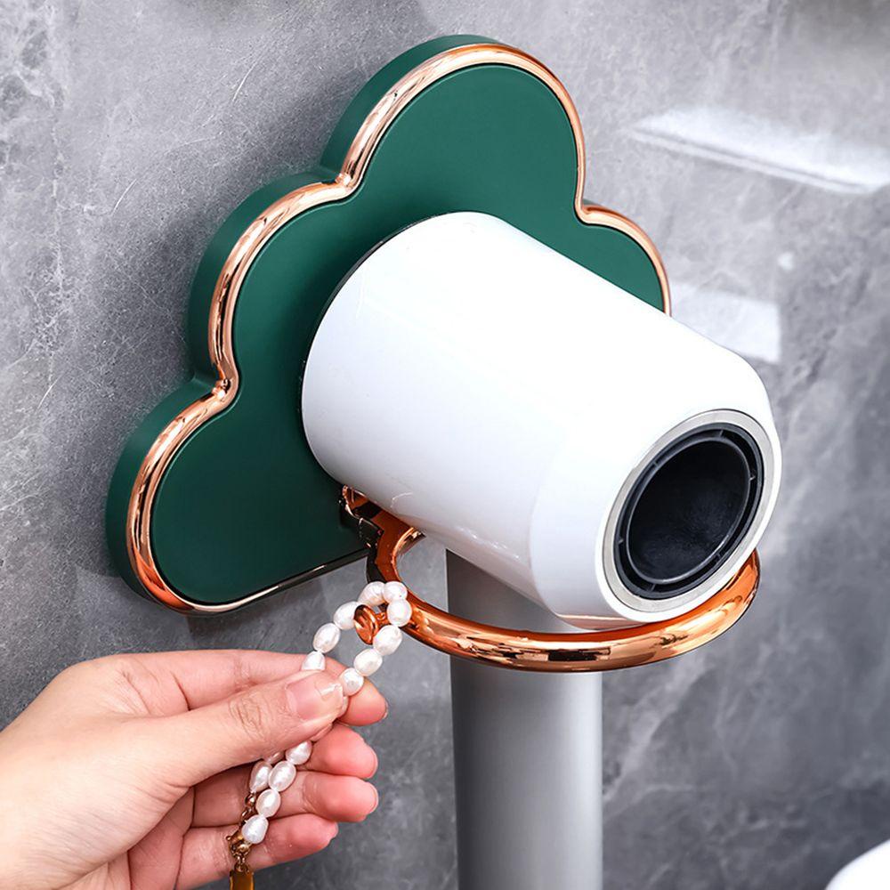 Populer Rak Pengering Rambut Ruang Ganti Kamar Mandi Organizer Anti Lembab Dipasang Di Dinding Tidak Mudah Karat Bebas Pukulan