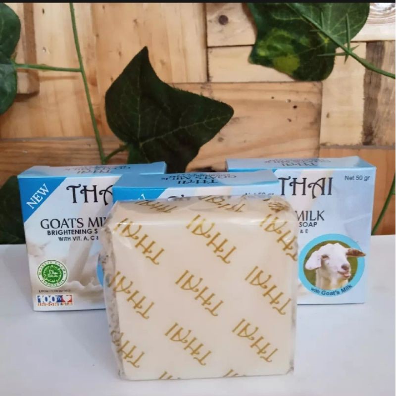

Thai goats milk soap(sabun susu kambing)