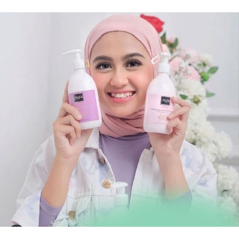 READY! ASFA ASFA Brightening Body Lotion with Niacinamide dan Vitamin E BPOM