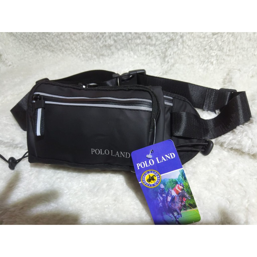 WAIST BAG TAS PINGGANG POLO LAND 2030 IMPORT. DARENA BAGS BANDUNG