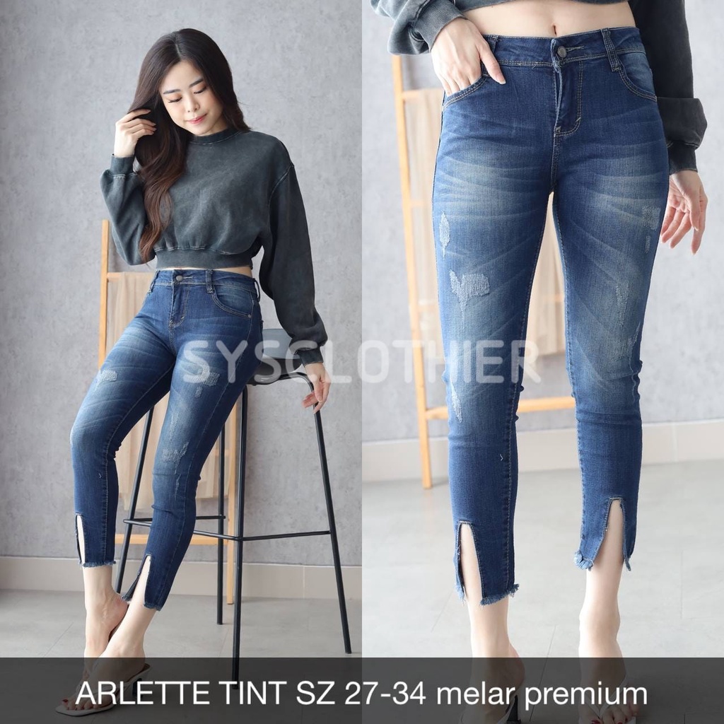 CELANA JEANS WANITA NEW ARLETTE JEANS