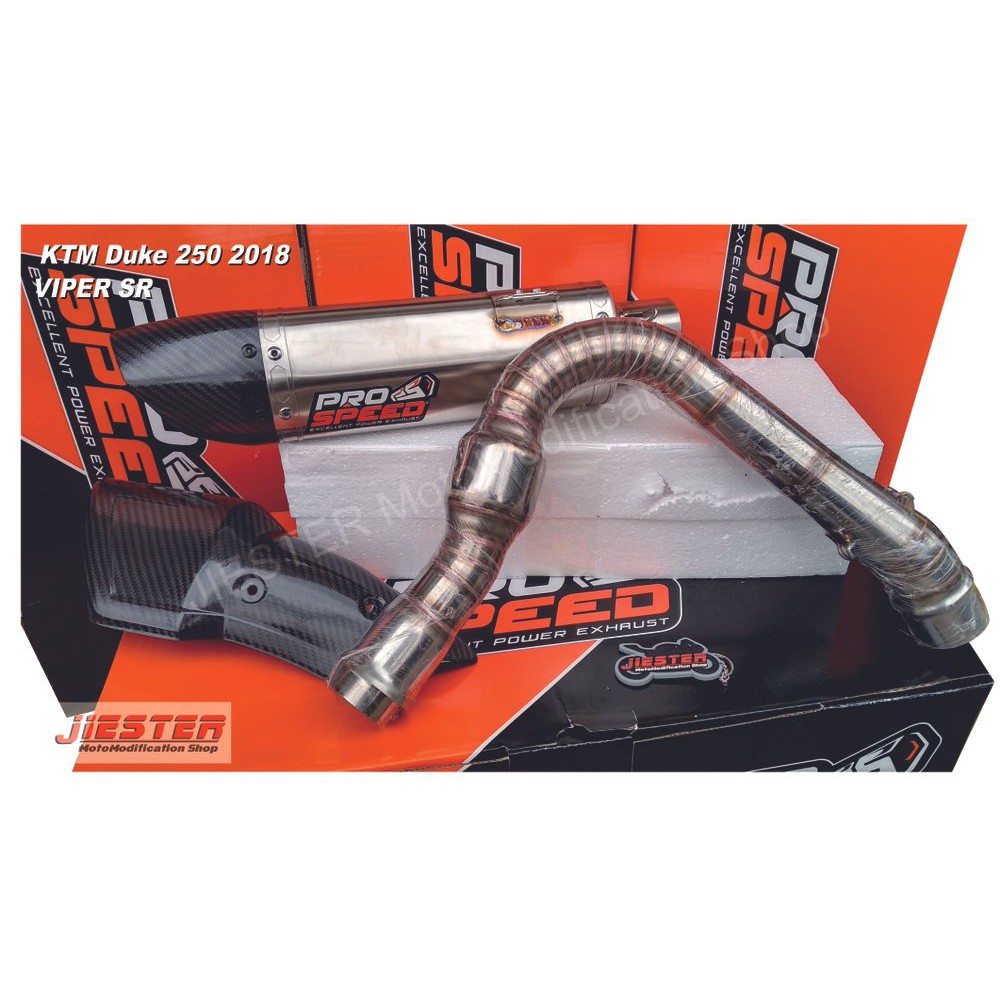 Knalpot KTM Duke 2015 Prospeed KTM Duke Viper FullSystem  bac 91