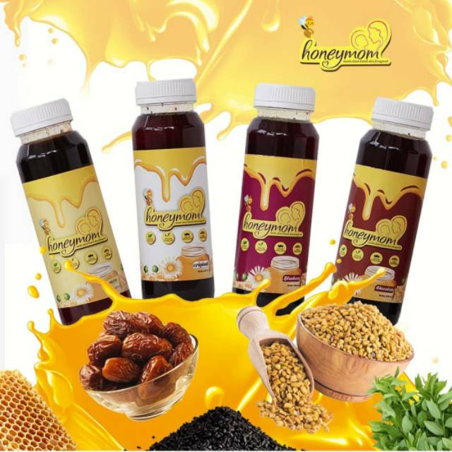 Paket Hemat Madu Lancar ASI Original by Honeymom