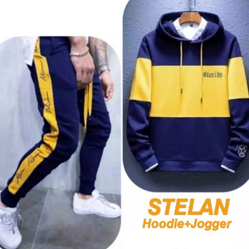 N_S Stelan Hoodie+Jogger Star_Lho