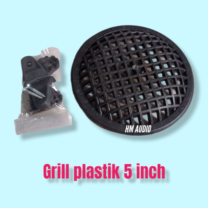 Grill 5 inch Tutup speaker 5 inch